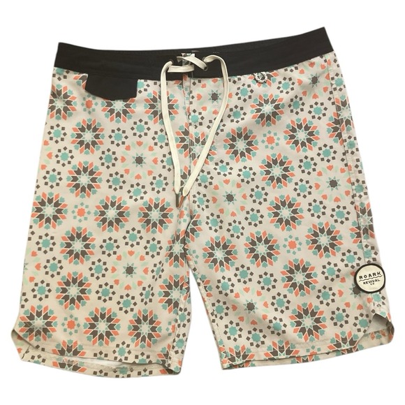 Roark Other - Roark Multicolor Patterned Swim Board Shorts